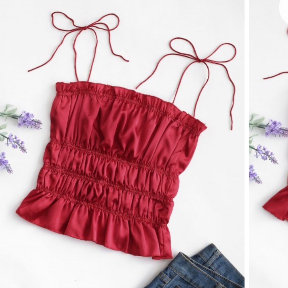 Zaful Satin Cami Top size : M